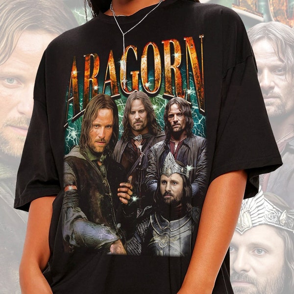 Aragorn Unisex Shirt | Aragorn Vintage 90' Shirt | Aragorn Classic Vintage Bootleg Shirt | Aragorn Graphic Tee Unisex