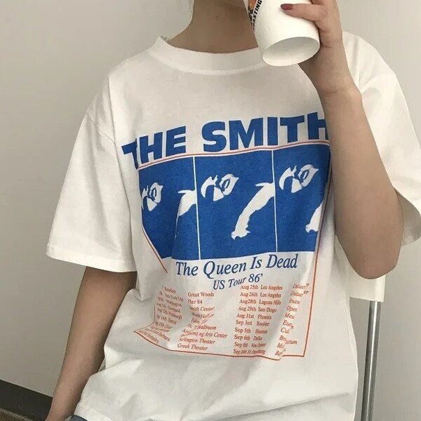 Vintage The Smiths Aesthetic T-Shirt, Retro The Smiths Shirt, The Smiths Shirt 80s Retro Musical Vintage T-Shirt, Unisex T-Shirt