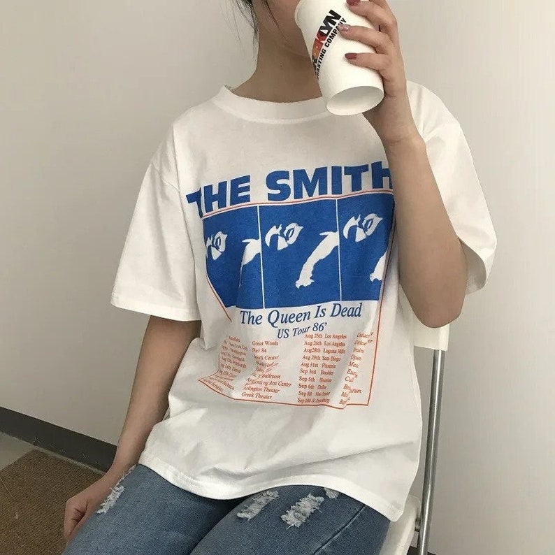 Vintage The Smiths Ästhetik T-Shirt, Retro The Smiths Shirt, The Smiths Shirt 80er Jahre Retro Musical Vintage T-Shirt, Unisex T-Shirt Bild 1