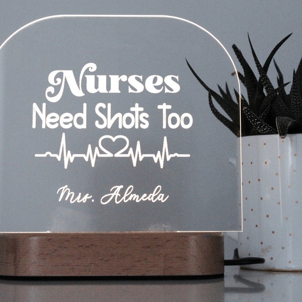 Nursing Graduation Lamp Etsy