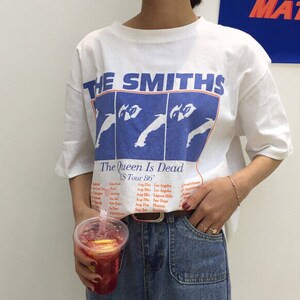 Vintage The Smiths Ästhetik T-Shirt, Retro The Smiths Shirt, The Smiths Shirt 80er Jahre Retro Musical Vintage T-Shirt, Unisex T-Shirt Bild 2