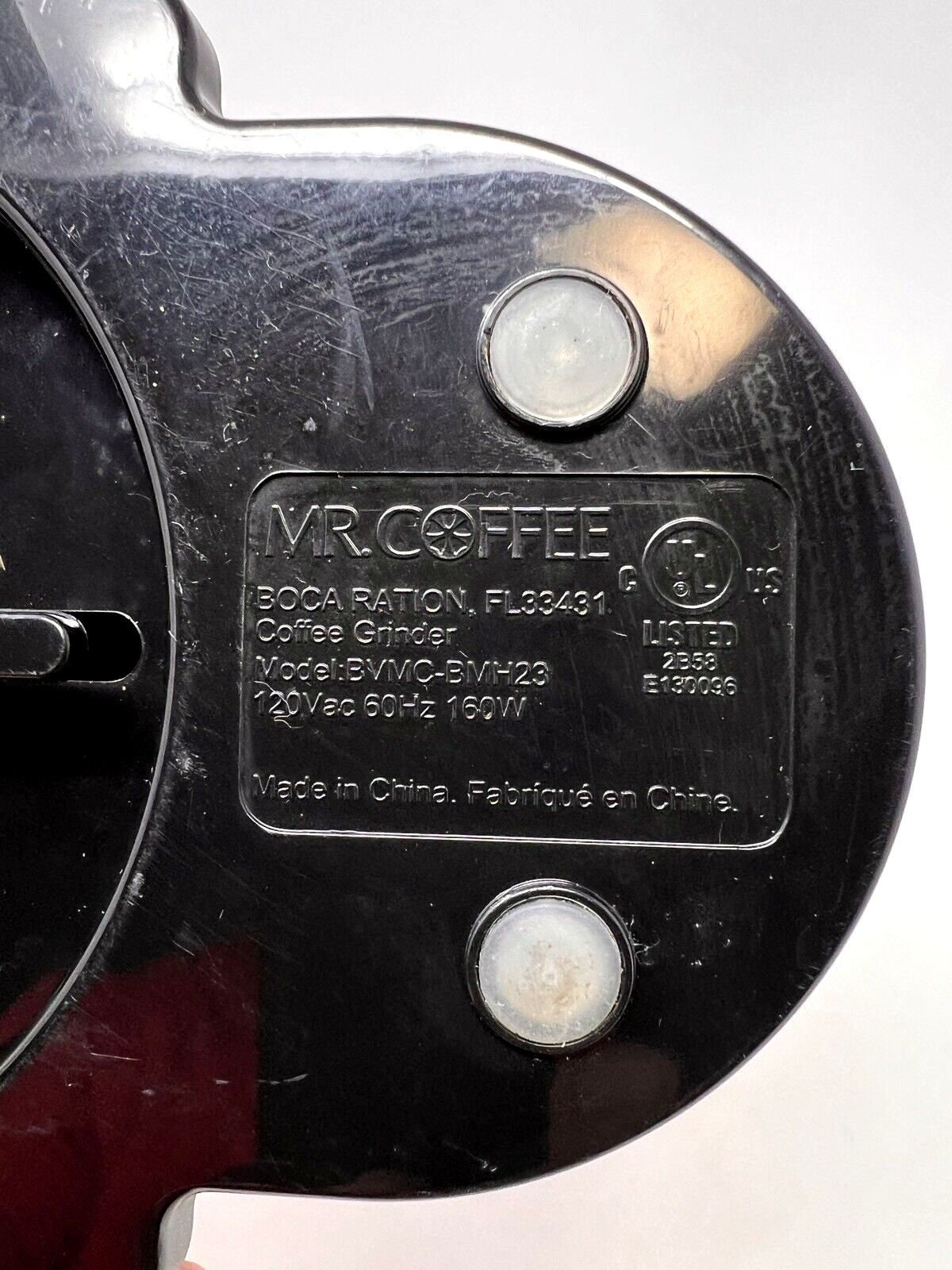 Mr Coffee Automatic Burr Mill Grinder BVMCBMH23 Electric Stainless