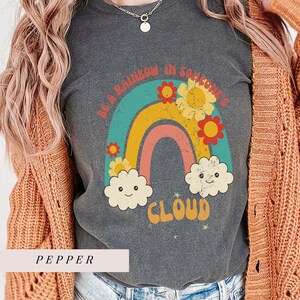 Shirt Comfort Colors boho retro floral women tshirt trendy oversized boho unisex tees Birthday Gift for her vintage super soft Graphic Shirt