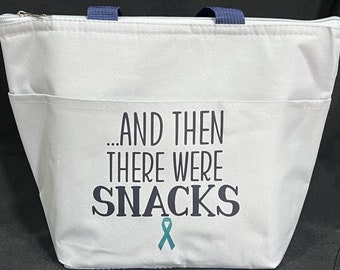 Food Allergy inspired Thermal Lunch Tote Bag for food allergy awareness