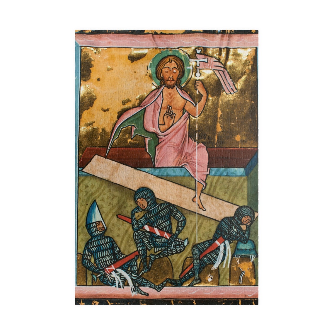 13th-century Resurrection Manuscript Puzzle - 110/252/520/1014 Pieces ...