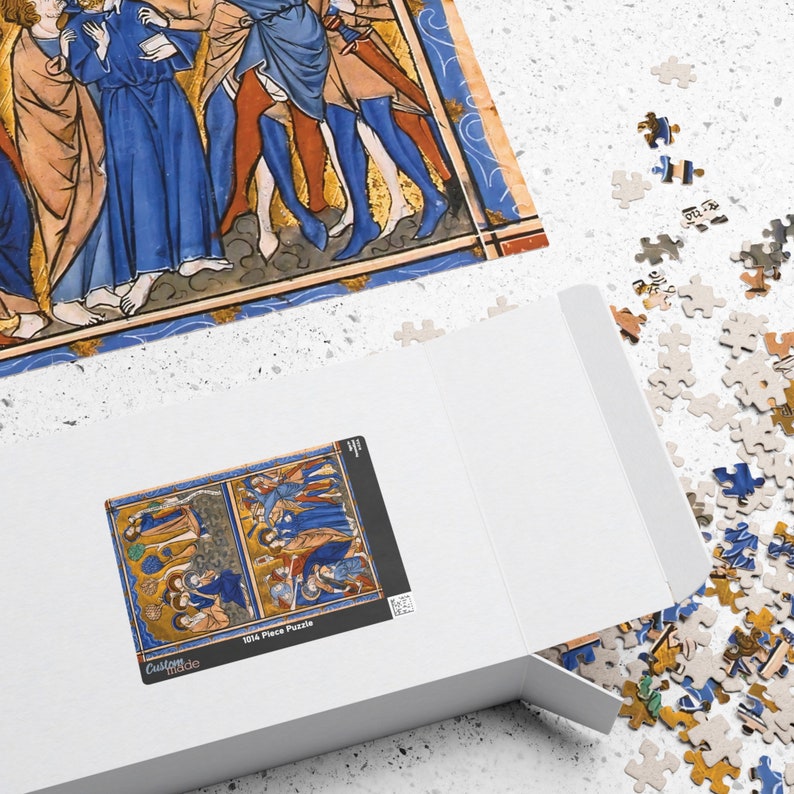 Manuscript Leaf Agony in the Garden & Betrayal of Christ Puzzle 110 ...