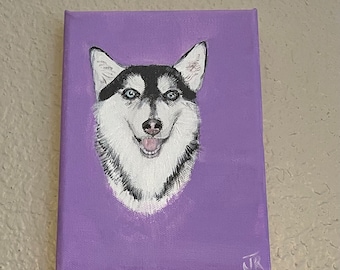 Tableau Husky 5 X 7