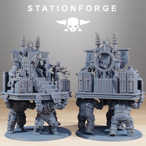High-Inquisitor on Throne, National Guard Royals by StationForge *+*