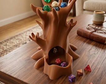 Mythischer Baum Würfelturm | Dungeons and Dragons RPG Accessoire