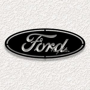 Wall Art of The Ford Logo