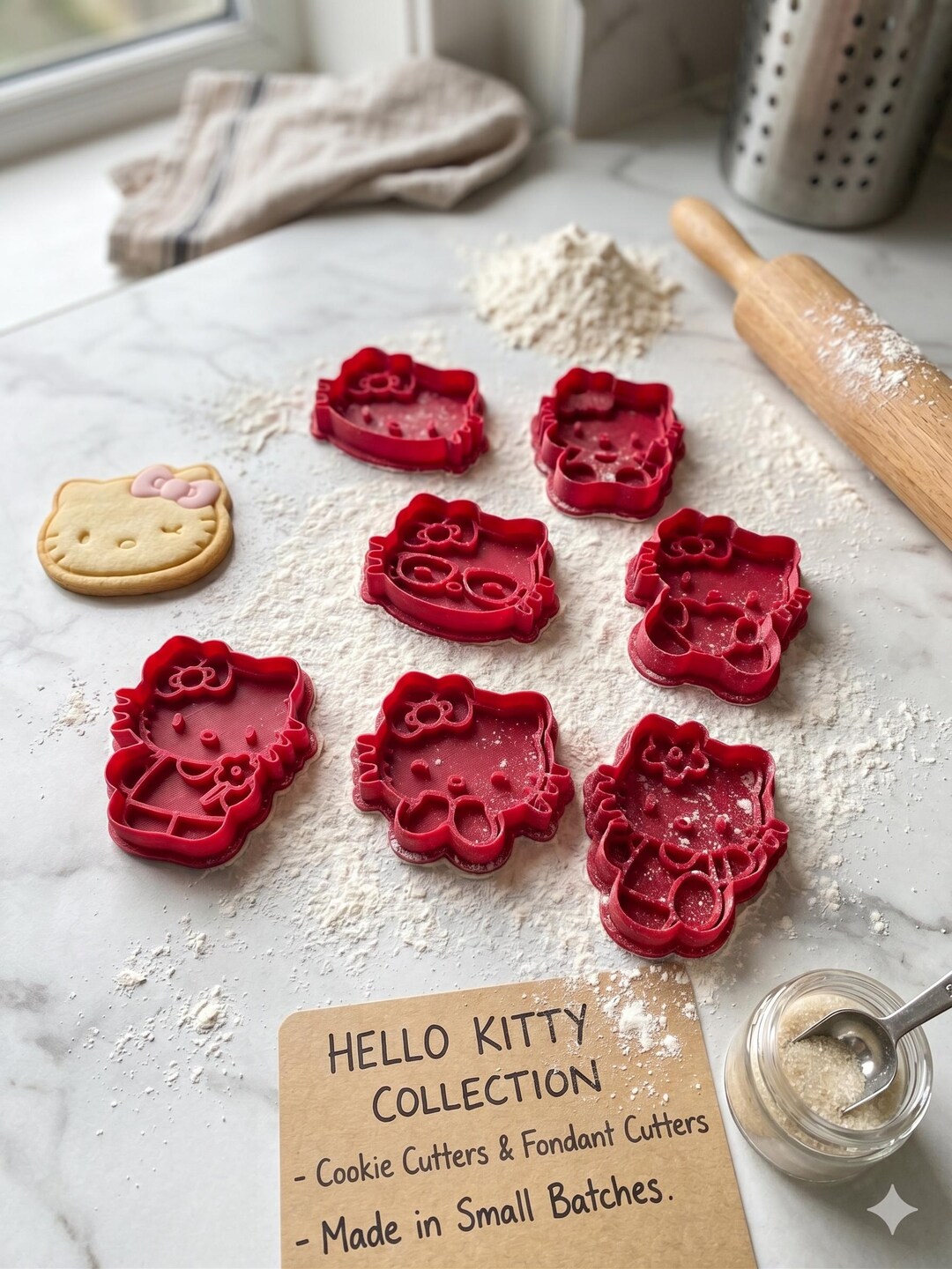Hello Kitty Cookie Cutter Set | Fondant & Biscuit Cutters | Sanrio ...