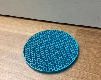 Honeycomb Coaster, Hot Drink Coaster, Cold Drink Coaster, Table Ring Fix, Table Ring Care, Home Living, Kitchen Aid, 4-Pack