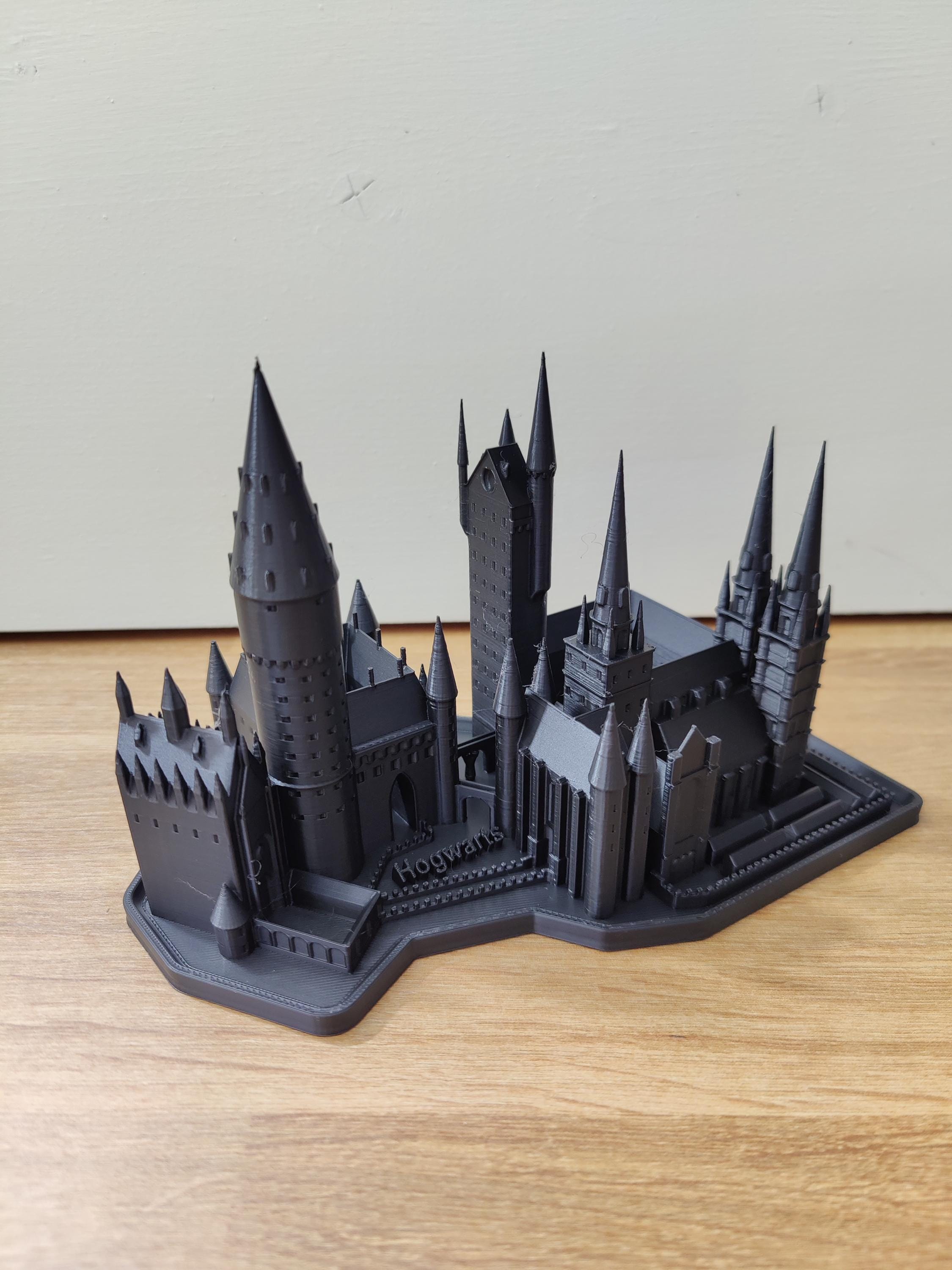 Hogwarts Castle Replica Miniature, Small Hogwarts Model, Harry
