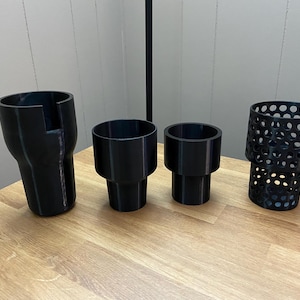Custom Car Cup Holder Adapter – Expandable Dual Cup & Bottle Holder for Large Drinks. Great for Stanley, Yeti, Nalgene, and Hydro-Flask