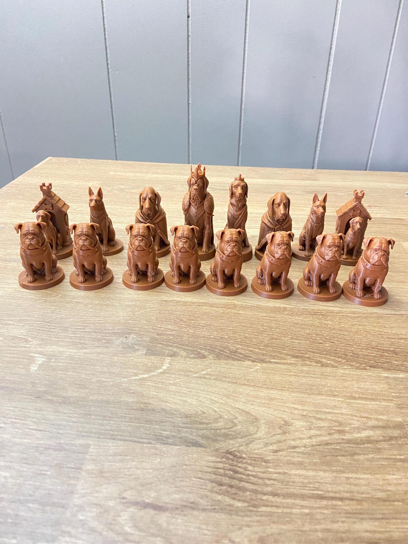 32-piece Cat Vs Dog Chess Set, Pet Lover Gift - Etsy