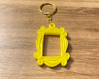 Friends Inspired Peephole Frame Keychain | Monica's Door Replica Keyring
