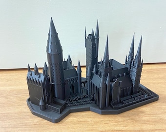 Hogwarts Castle Replica Miniature, Small Hogwarts Model, Harry Potter Fan Gift, Collectible Hogwarts Display Piece, Fan Display Item