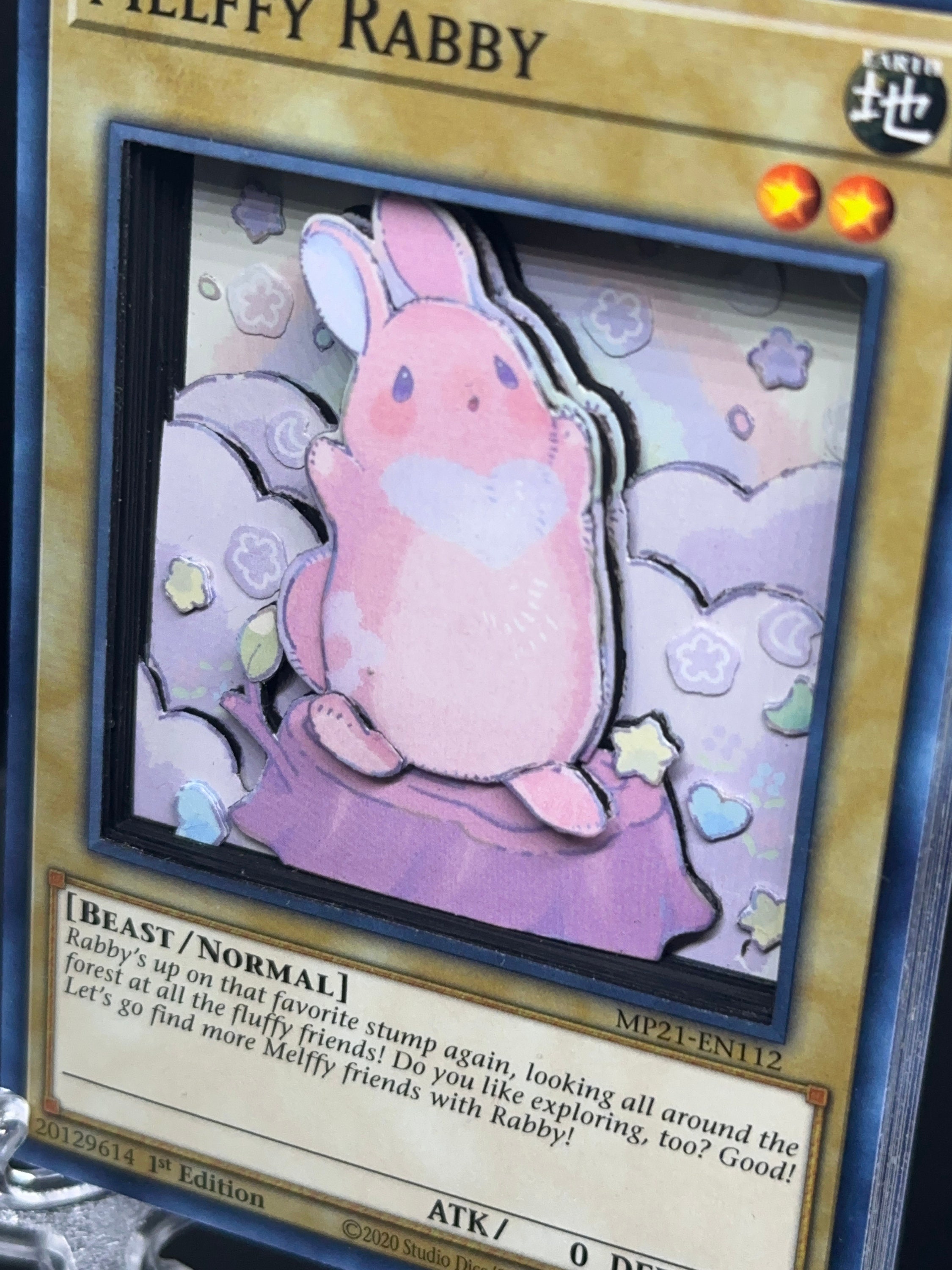 3D Yugioh Card (2024 Stock) - Melffy Rabby - Etsy