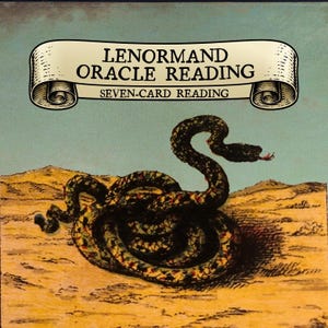 Lenormand Oracle Reading (Full Diamond/7 Cards)