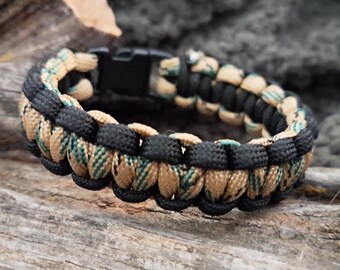 Bracelet Paracorde Violet Fait Main – Neuf
