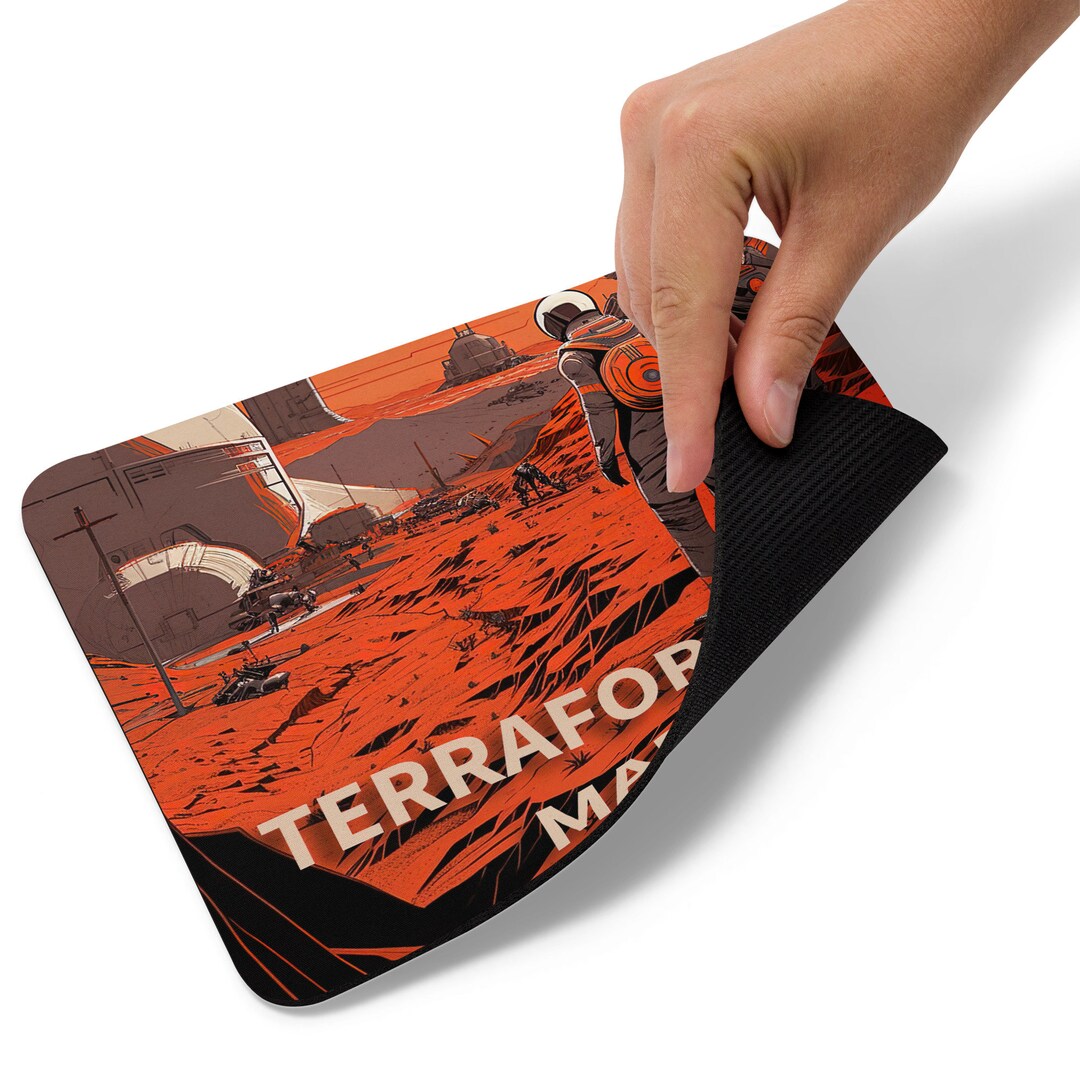 Terraforming Mars Board Game Sci-fi Art Mouse Pad Mat - Etsy