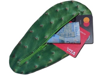 Monedero en forma de nopal