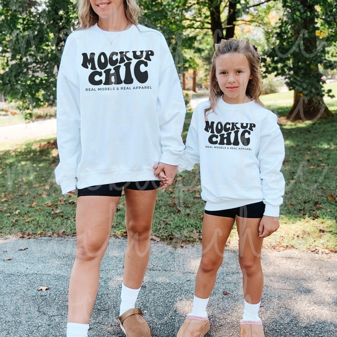 Mom and Dad's Favorite Reversible Mock Neck Sweatshirt