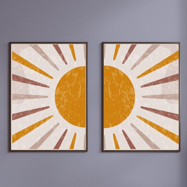 Sun Rise Sun Set Art - Etsy
