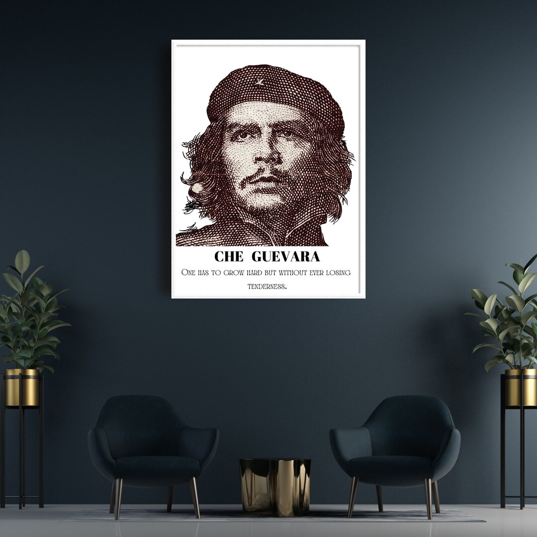 Che Guevara Portrait Art Print: Latin Decor (digital Download) - Etsy ...