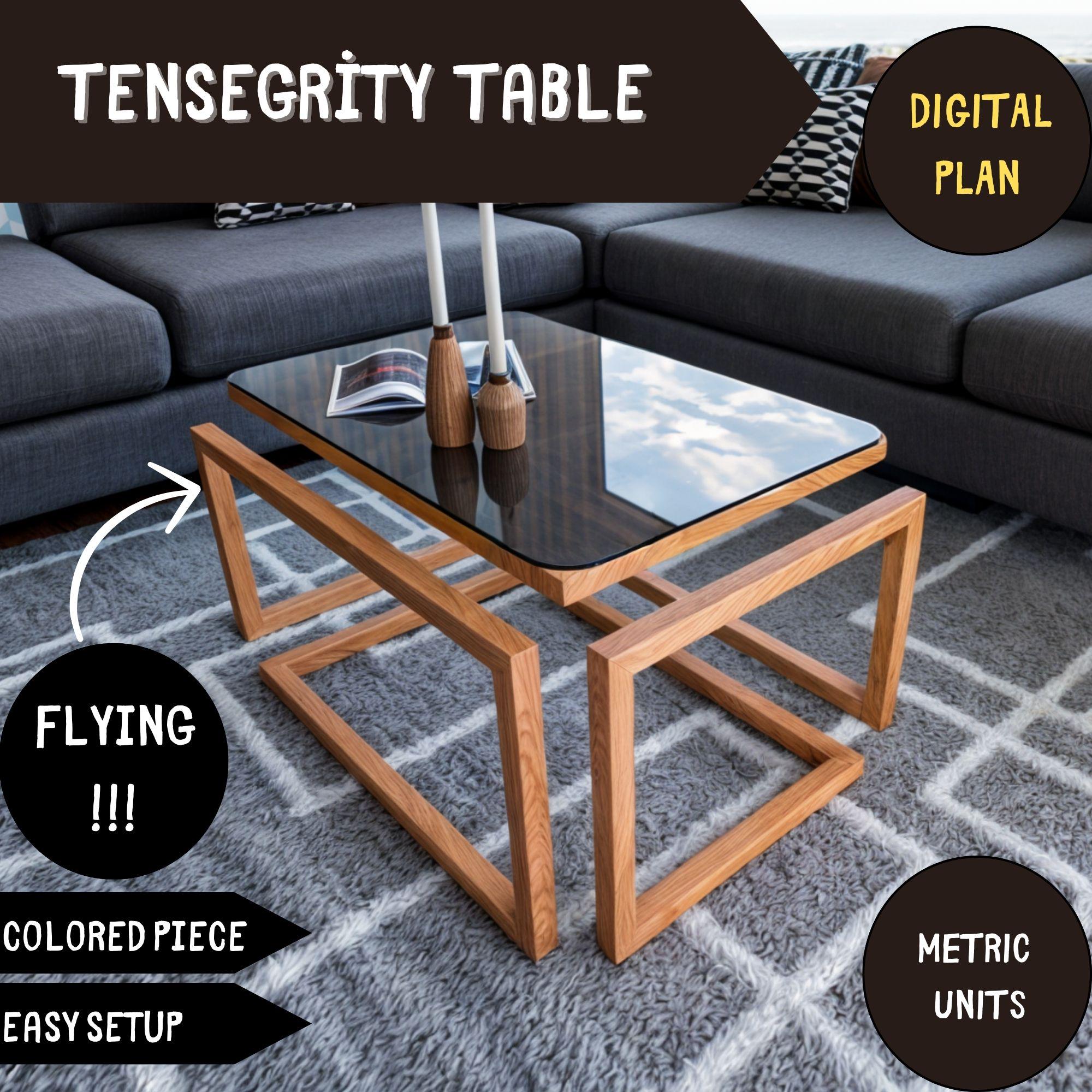 Tensegrity Table,tensegrity Structure Educational Project
