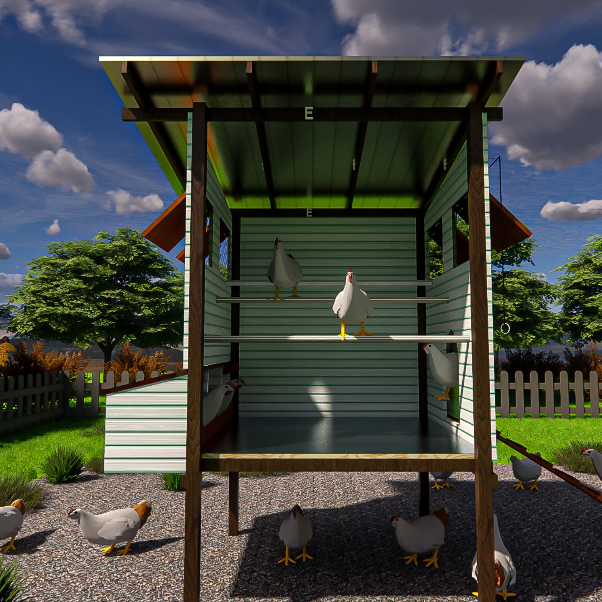 CHICKEN COOP PLANS Material List /step by Step Guide / Diy Etsy