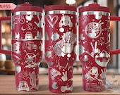 Off Roading Laser SVG Wrap for 30oz and 40oz Handled Tumblers
