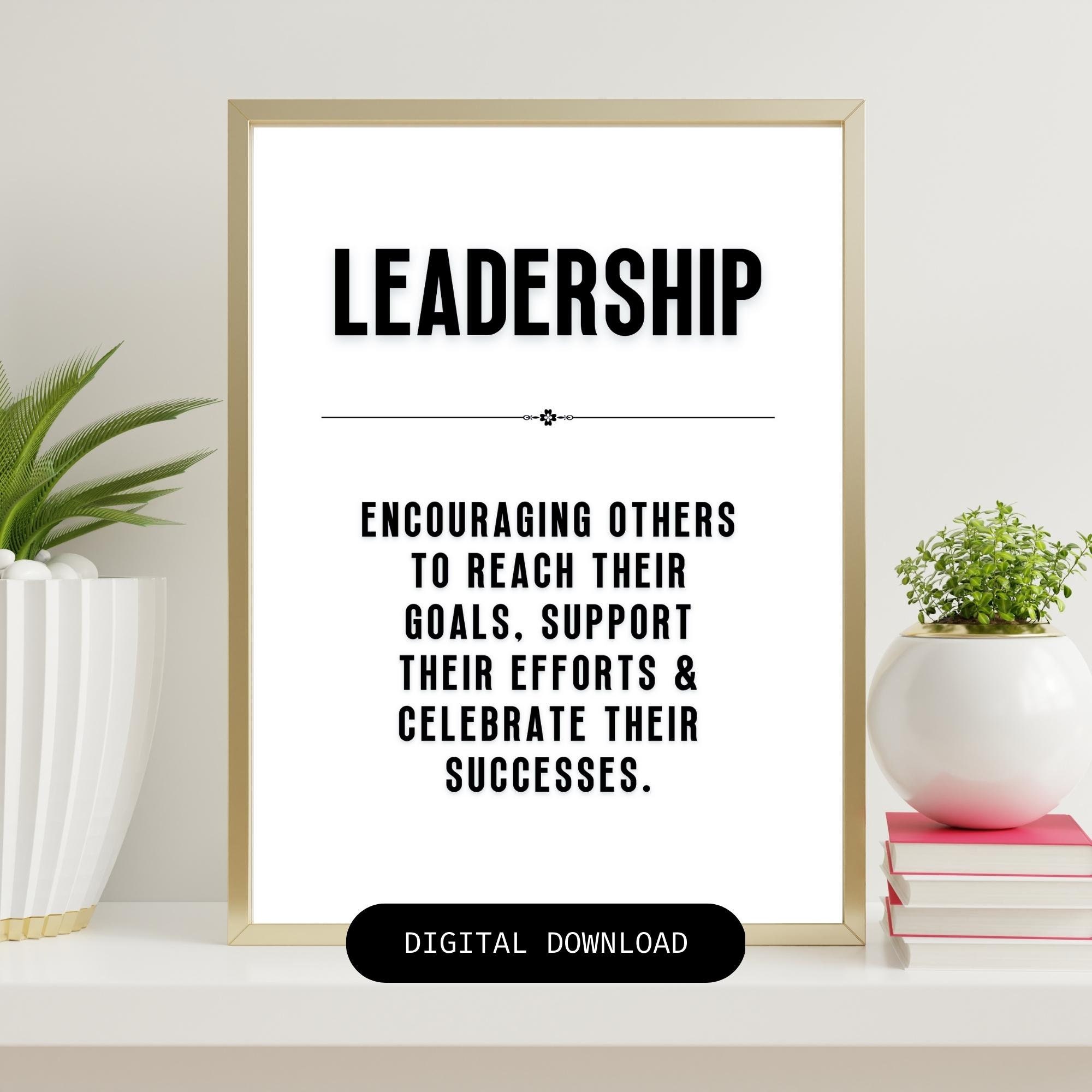 Leadership Vision Integrity Humility Confidence Determination ...
