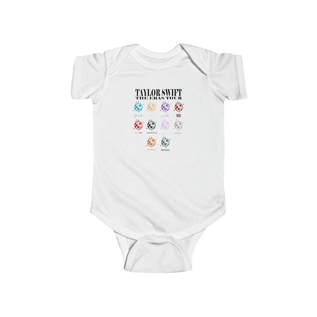 Eras Tour Onesie Taylor Swift Onesie Taylor Swift Baby Etsy