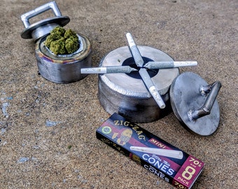 Welded Stainless Steel Ashtray and Storage Jar 420 special!