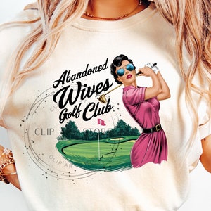 Club de golf de esposas abandonadas de muy buen gusto PNG, club de golf de esposas png, diseño de club social de esposas de golf, archivo de golf coqueta, mamá de golf png, esposa de golf png
