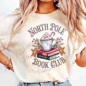 All Booked for Christmas Png, Christmas Books Png, Book Lovers Png, Christmas Teacher Png, Librarian Gift Png, North Pole Book Club Png