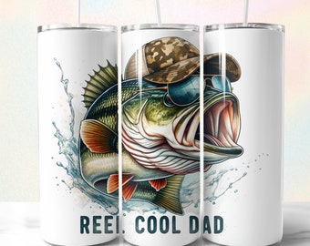 Reel Cool Dad Png, Fishing Dad Png, Father's Day Png, Camouflage Reel Cool Dad Png, Camo Fishing Rod Png, Dad Png Digital Downloads