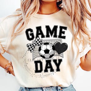 Soccer Game Day PNG, Coquette Soccer Glitter Png, Soccer Mama Png, Soccer Mom Png, Game Day, Sport Png, Football Mama