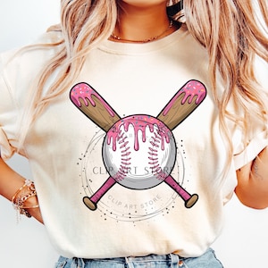 野球ホームプレート アイスクリーム ドリップ PNG、野球スポーツ チーム デジタル ファイル、野球ママ昇華デジタル ダウンロード