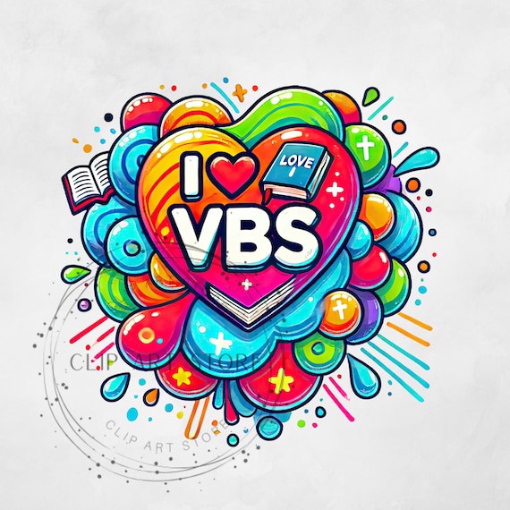 I Love VBS PNG, Vacation Bible School 2024 PNG, Vbs Crew, Vbs Director Digital Download, Christian School Sublimation