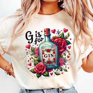 G es para Gin Anti Valentine Png, Trendy Valentine Png, Divertido diseño de sublimación para beber Valentine, Divertido Vday png, Popular Trendy png