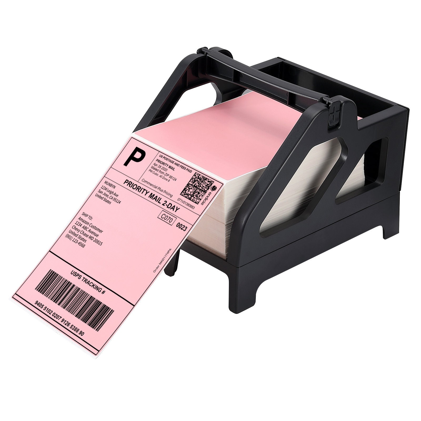 Etiquette thermique roses 4x6,papier pour étiquettes, étiquette de  transport, étiquette d'emballage, compatible avec MUNBYN Ro[1348]