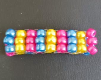 Kandi ladder stitch customizable cuff bracelets XD