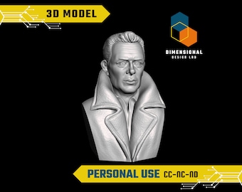3D-model van Albert Camus - Hoogwaardig STL-bestand voor 3D-printen (PERSOONLIJK GEBRUIK)