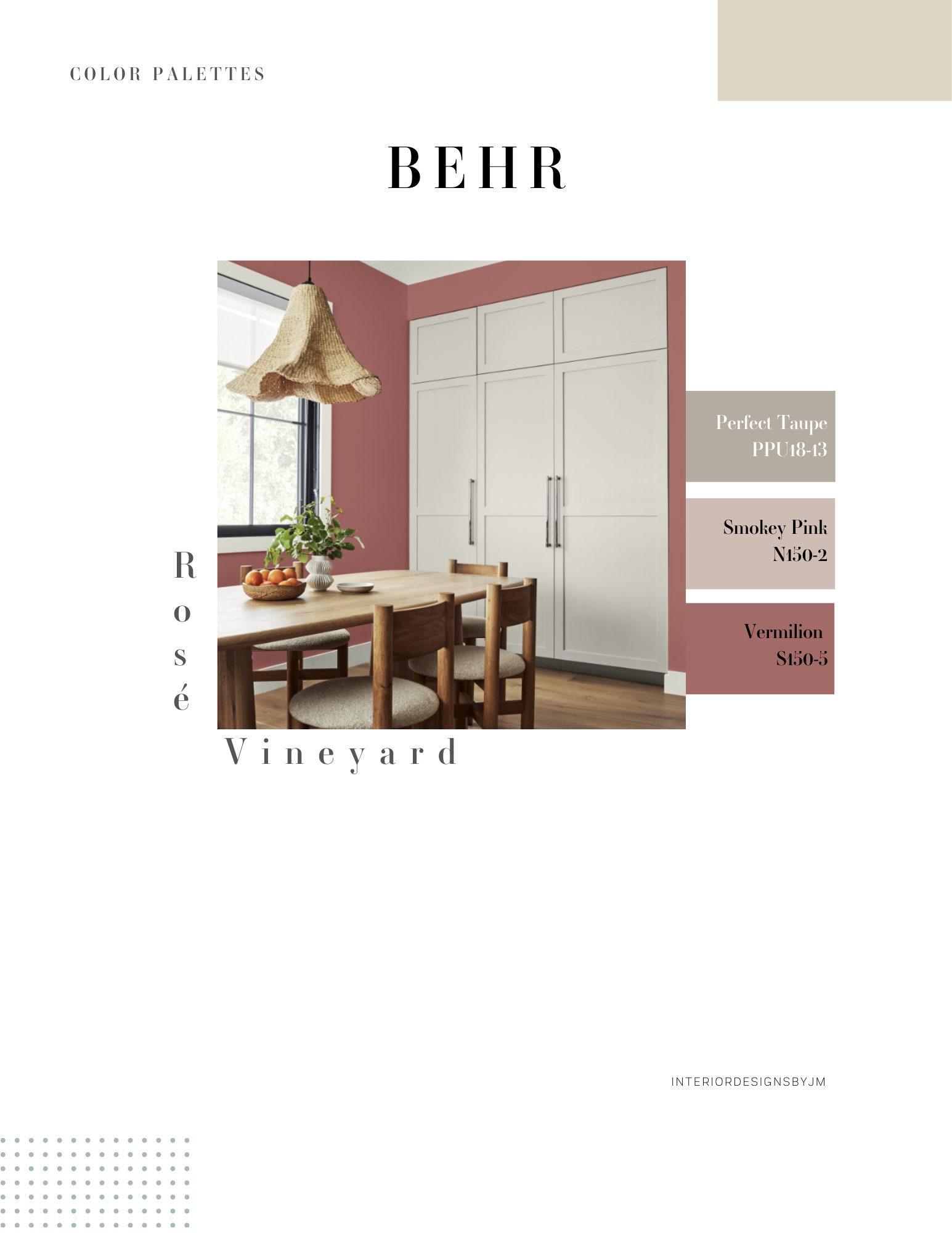 Rose Vineyard Behr Interior Paint Exterior Paint 2023 Spring Paint