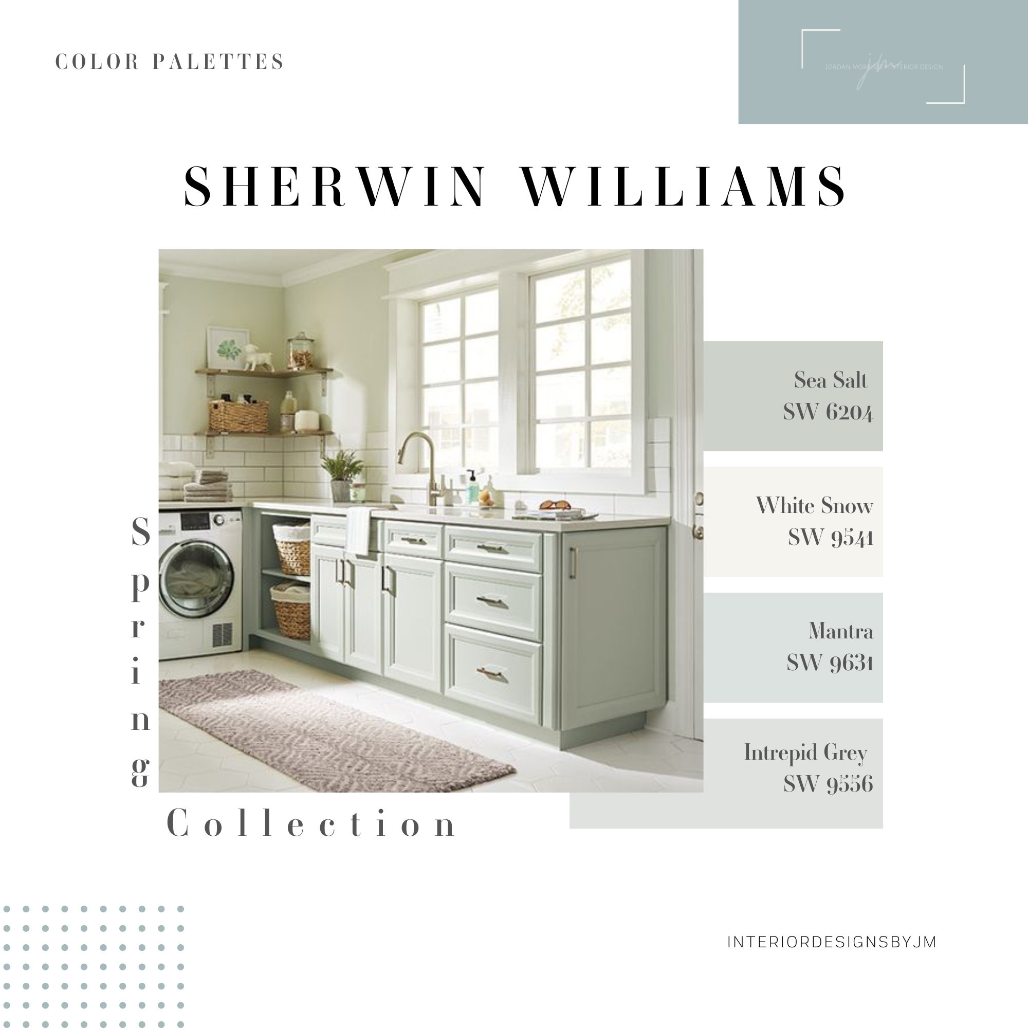 Sherwin Williams 2023 Spring Collection Color Palette Etsy