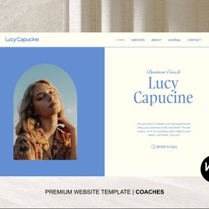 Wix Website Template for Business Coach