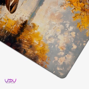 Oil Painting Landscape Cover iPad 9th Gen, iPad Air 5th Gen Pro 12.9, 11 inch, 10.2, 10.9 Pencil Holder 2021 2022 Covers image 3