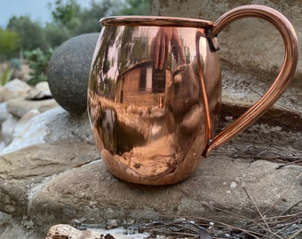 Beer Mug, Handmade copper mug, Mule Mug